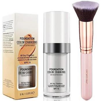 Kabuki Flat Top Fondotinta 30ml – Effetto Cambio Colore