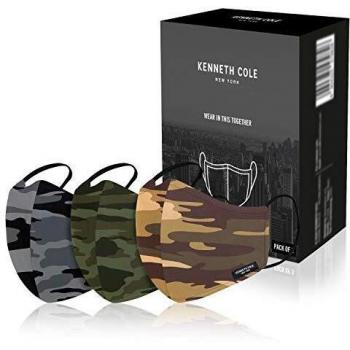 KenCo Camo Outdoor Mask Trio – Heat & Dust Shielding, 100% Cotton
