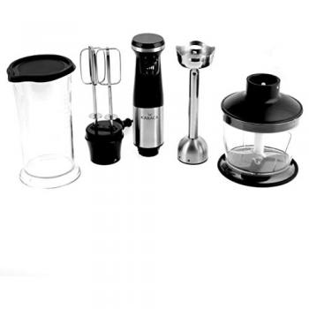 Set de Liquidificador Inox Karaca, Preto, 1000W
