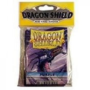 Dragon Shield Protective Sleeves Pack (50 Count, Small Size, Purple)