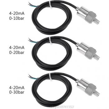Dispositivo de Medición de Presión 0‑30 bar, 12 V a 24 V DC, 4‑20 mA