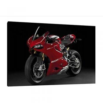 Canvas Framed Ducati 1199 Panigale R Artwork – 30 x 20