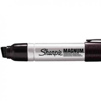 Marqueurs Sharpie résistants à l'eau avec pointe biseautée extra large, coffret de 12 unités, encre noire