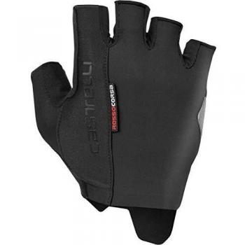 Castelli Handschuhe schwarz Rosso Corsa