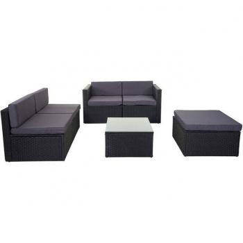 MCW-D24 Gartenlounge mit abnehmbaren Bezügen