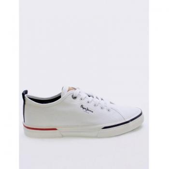 Baskets en toile Pepe Jeans Kenton Smart 22 Blanc Homme 44