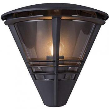 Lampada da parete esterna in alluminio E27