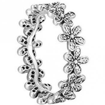 Anillo Pandora Margaritas Plata 9 k 190934CZ