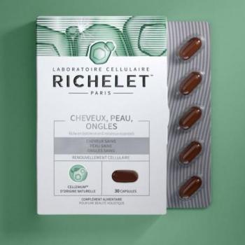 Richelet Cuidado Esencial Cabello, Piel y Uñas 30comp