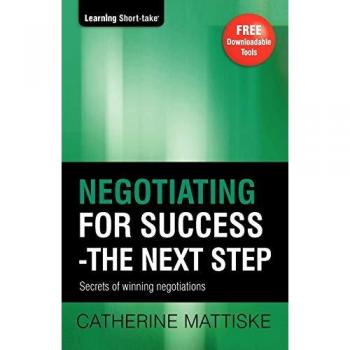Mattiske, Catherine: Negotiating for Success