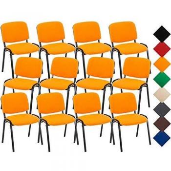 12er Set Polsterstühle mit Rückenlehne