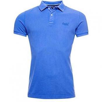 Polo Homme XS Superdry Vintage Violet de Palma