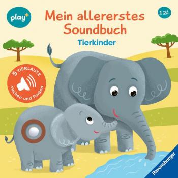 Ravensburger Verlag GmbH Ravensburger Play+ Mein allererstes Soundbuch: Tierkinder (Sachen suchen und hören)