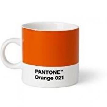 Kaffee‑Porzellan Tasse PANTONE 021 – 120 ml, robust & spülmaschinenfest