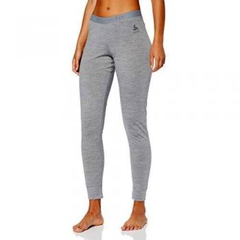 Odlo Grey Melange Merino Warm Base Layer – Women's XL