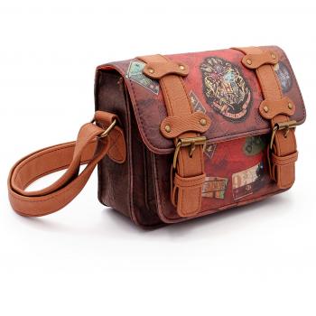 Sac bandoulière Harry Potter Karactermania Railway, 20 cm, Marron
