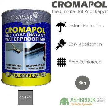 5 kg Cromapol Grey Acrylic Sealant