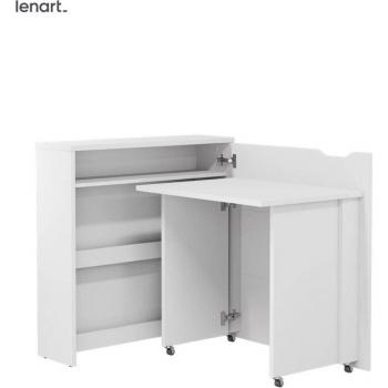 Bureau Extensible avec Étagères
