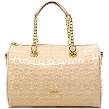 Donna Heritage Vernice Embossed Nude Pollini
