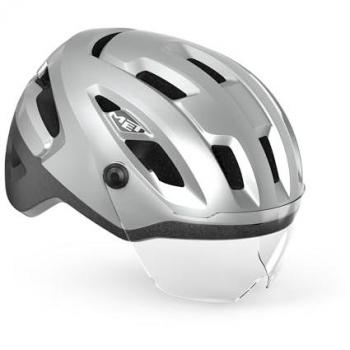 Casco MET Intercity MIPS Argento Opaco