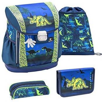 Belmil Ergonomischer Schulranzen Dinosaurier für 1.-4. Klasse