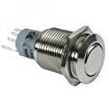 VS Électronique 300609 R1601, 0,5 A, 230 V, bouton poussoir DPDT