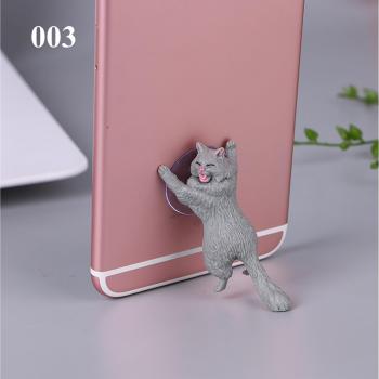 Cute Cat Suction Cup Stand for Watching Movies on iPhone Xs and Huawei P30