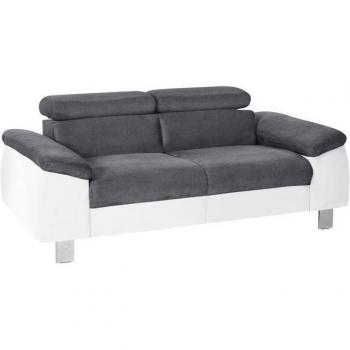 COTTA 2-Sitzer »Komaris«, eleganter chromfarbener Fuß inklusive