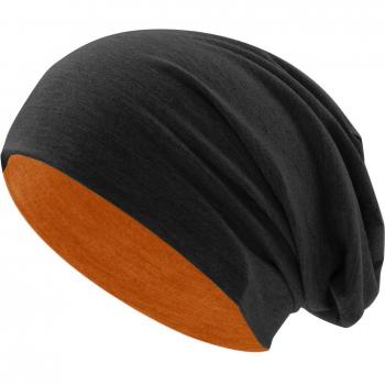 Hatstar Bicolor Slouch Beanie Mütze, weich und leicht, Wende-Mütze für Damen und Herren