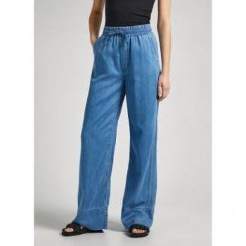 Pantaloni Jeans Loose Tencel Alta Vita Pepe Jeans 28