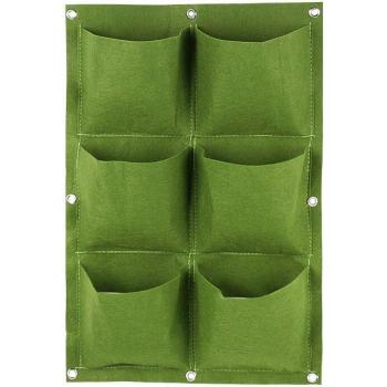 Poches murales pour jardin vertical en tissu