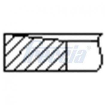Kit de aros de pistón FRECCIA FR10-350700