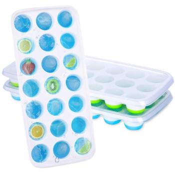 AMEU Bac à glaçons en silicone 2 pack