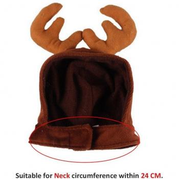Pequeño Gorro de Rena Pet
