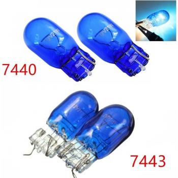 Xenon White 5W W21 T20 Halogen Bulbs