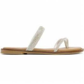 Sandalia Plana Porronet 3008 Plata 40 Plata