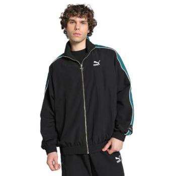 PUMA Giacca allenamento 'T7 Play.Paris' – Petrolio / Nero / Bianco – XXL
