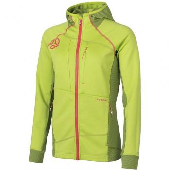 SoftShell Ternua Sakketa 2.0 Chaqueta Interior para Mujer en Verde Oscuro