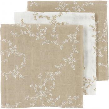 Meyco Branches Hydrophile Windeln 3er Pack in Sand
