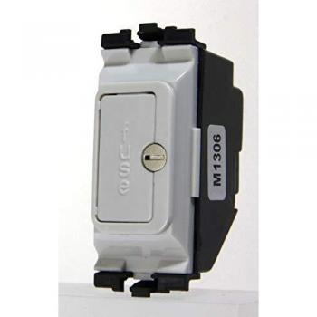 MK Grid Plus 13A White Fuse Connection Unit