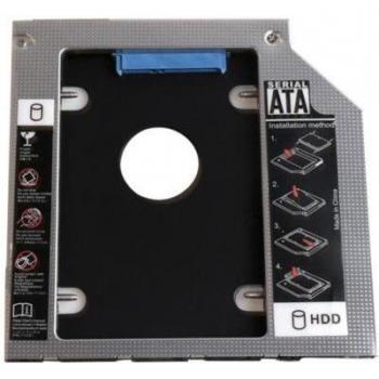 Chasis Universal de Aluminio para Laptop y DVD‑ROM