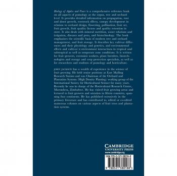 Ingles otros  biology of apples and pears hb  cambridge