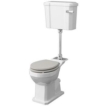 Richmond Comfort Mid Level Close Coupled Toilet Pan