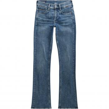 G‑Star Noxer – Damenjeans, Reißverschluss‑Detail, Navy, 36×29