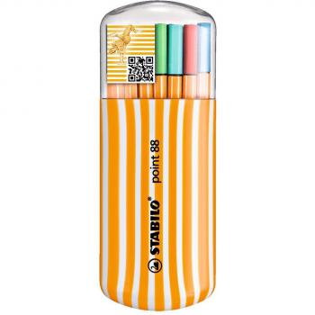 STABILO POINT 88 Etui refermable 20 feutres