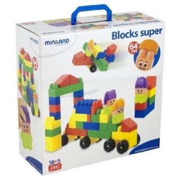 Bloques de Construcción Super (64 piezas)