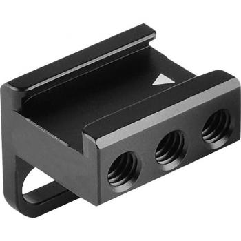 Soporte de zapata fría para cámaras y dispositivos de iluminación
