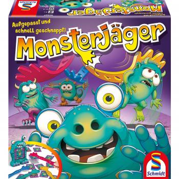 Schmidt Spiele 40557 Monsterjäger Aktionsspiel Kinderspiel Familienspiel