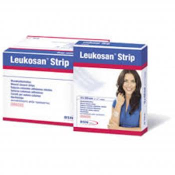Cerotto per Sutura Leukosan Strip 6x75mm 2 Buste x 3 Cerotti