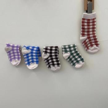 Milangel Pies de Estilo: Calcetines Géométricos para Bebés (5)